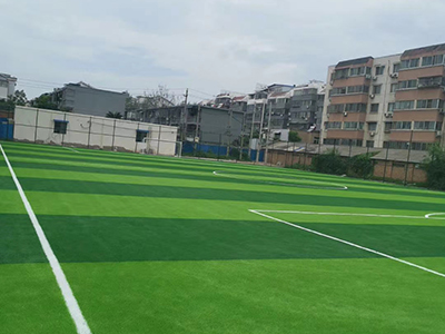 郑州鸿福尔足球场施工案例