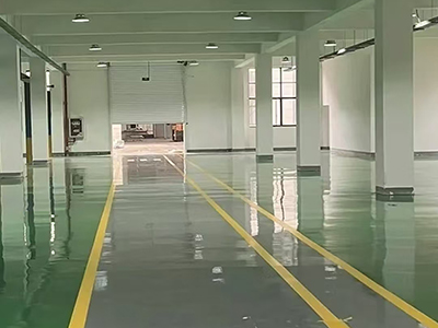 郑州鸿福尔固化地坪施工案例