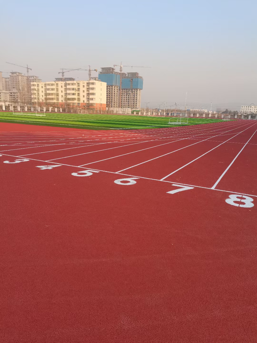 郑州鸿福尔体育施工案例