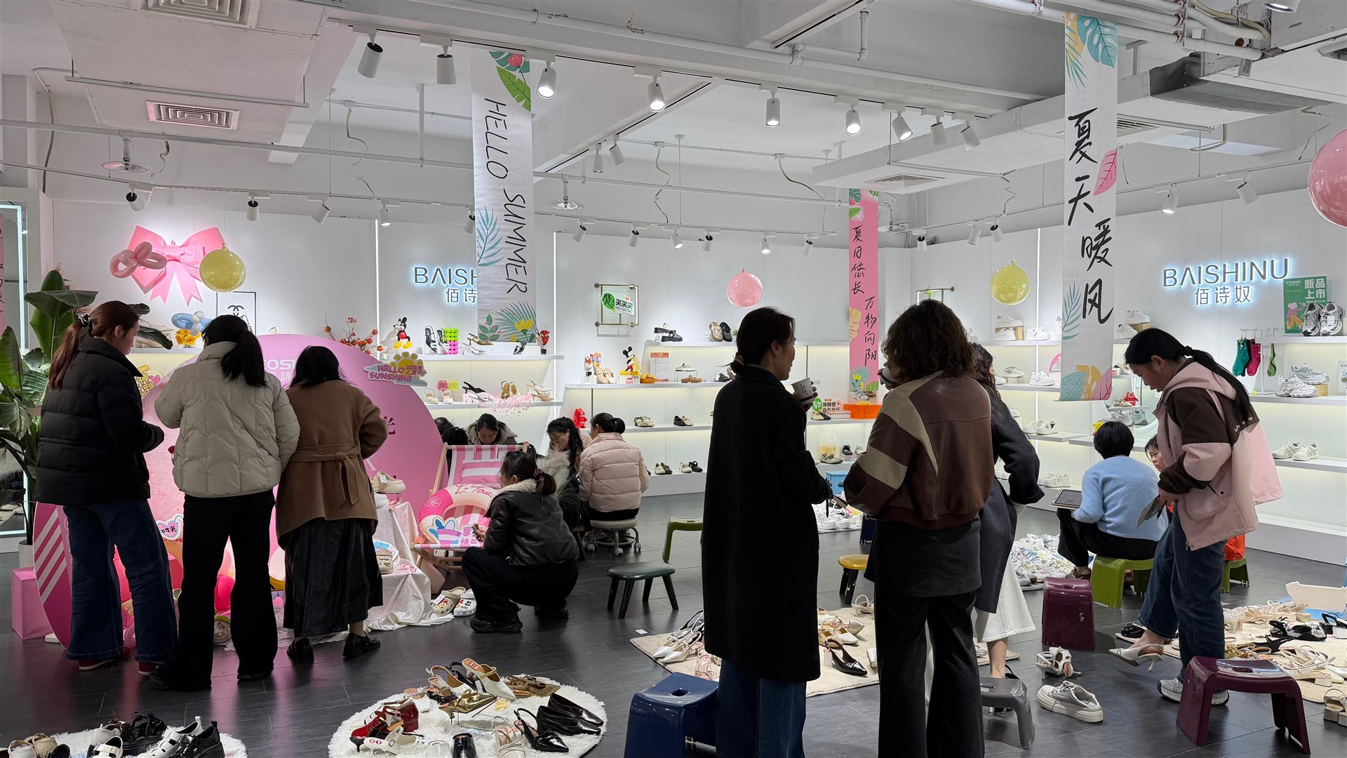 佰诗奴女鞋产品展示