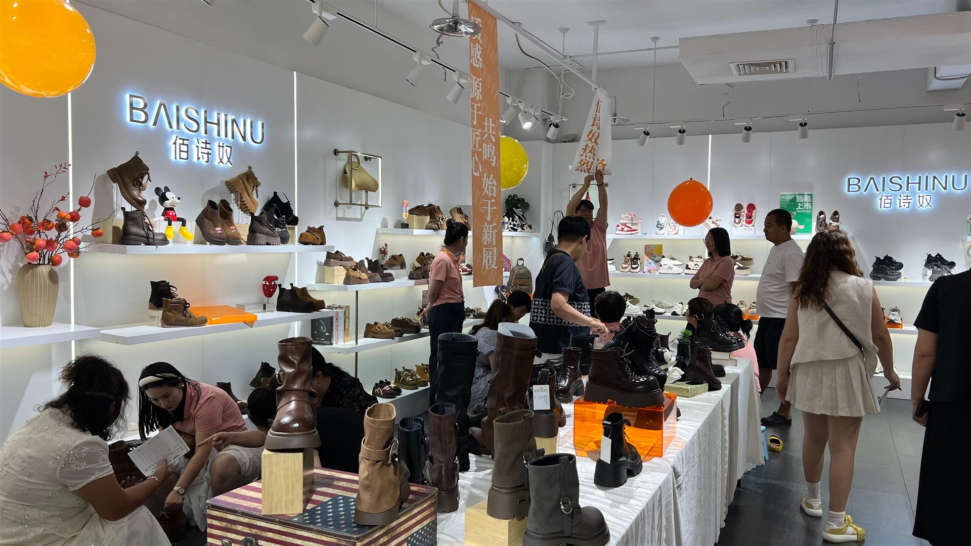 佰诗奴女鞋细节展示